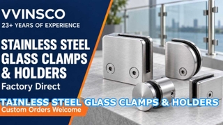 Klem & Penahan Kaca Stainless Steel untuk Railing | Produsen VVINSCO